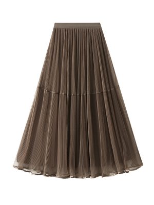 Autumn Double-Sided Mesh Swing Skirt