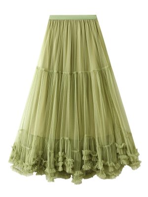 Sweet Lace Oversized Mesh Pettiskirt