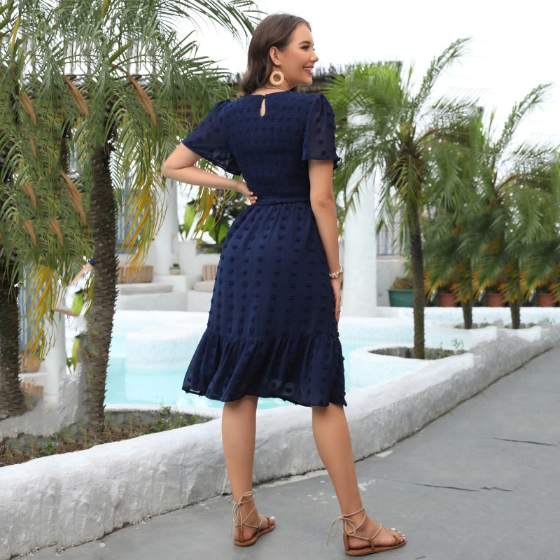 Popular High Waist Office Dress - Summer Tight Fit - Image 3