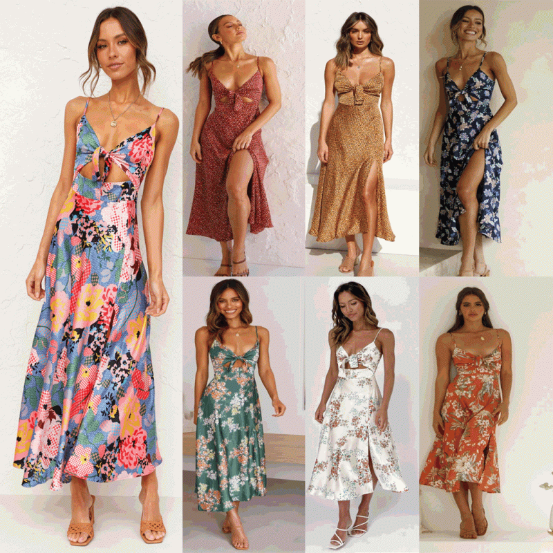 Small Maxi Floral Sundress - Image 5