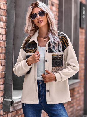 Stitching Baggy Coat Shacket – Women’s Autumn/Winter Top