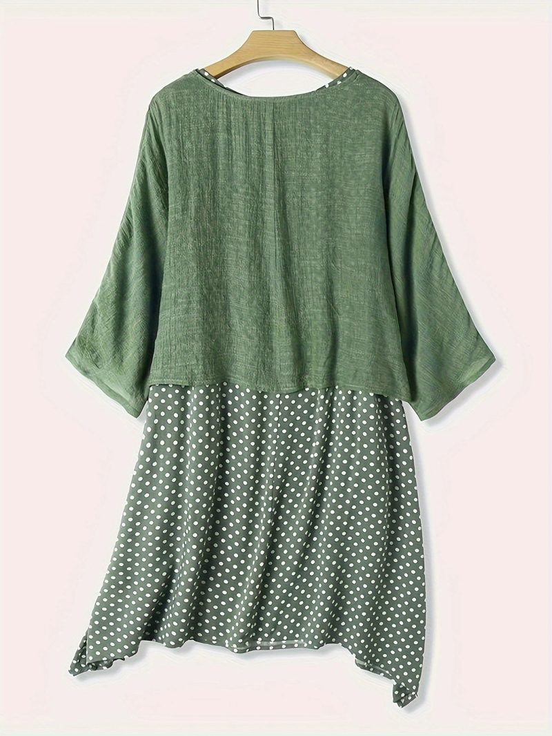 Printed Pocket Two-Piece Set - Summer - Image 4