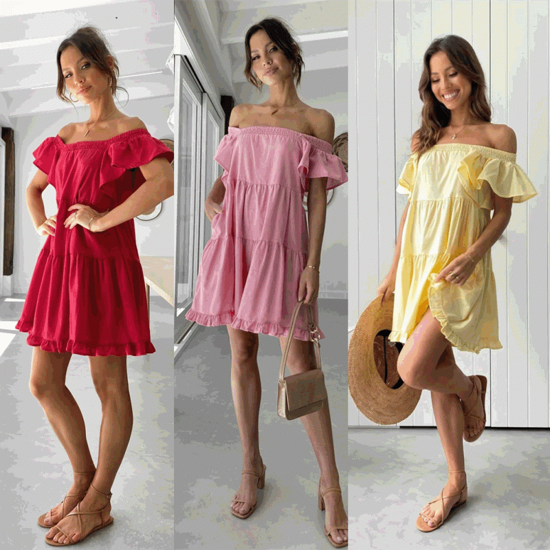 Loose Fresh Sweet Babydoll Dress - Spring/Summer - Image 5