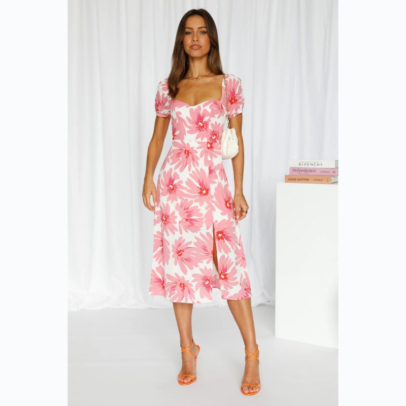 Floral Printing Fresh Dress - Spring/Summer - Image 2
