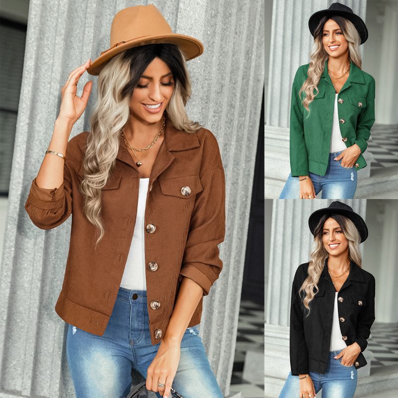 Versatile Corduroy Coat: Elevate Your Winter Wardrobe - Image 5