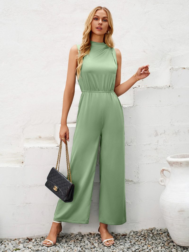 Chic Hollow Out Cutout Jumpsuit – Summer Self-Design - Image 4