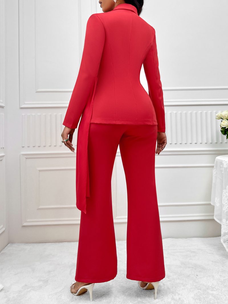Sexy Slim Ribbon Suit - Autumn/Winter - Image 5