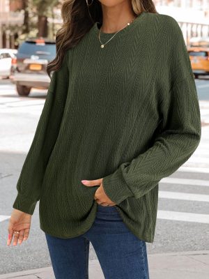 Loose Knitted Sweater – Winter Casual Top