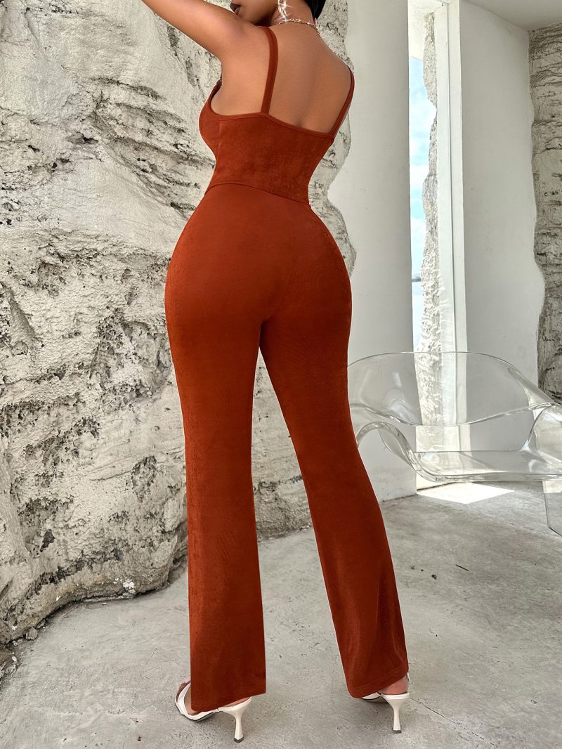 Sling Metal Jumpsuit – Summer Sexy Chic - Image 5