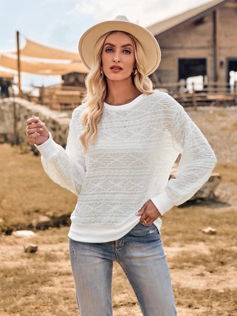 Fall/Winter Casual Knit Top: Cozy Chic - Image 2