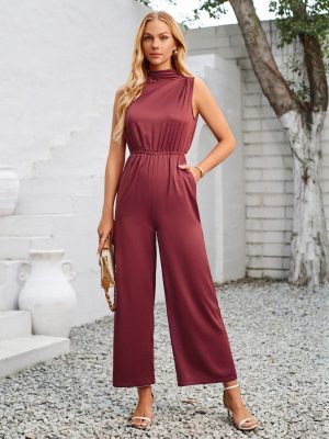 Chic Hollow Out Cutout Jumpsuit – Summer Self-Design