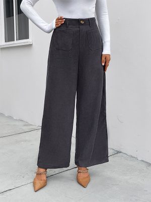 Corduroy Casual Pants – Women’s Autumn Fashion