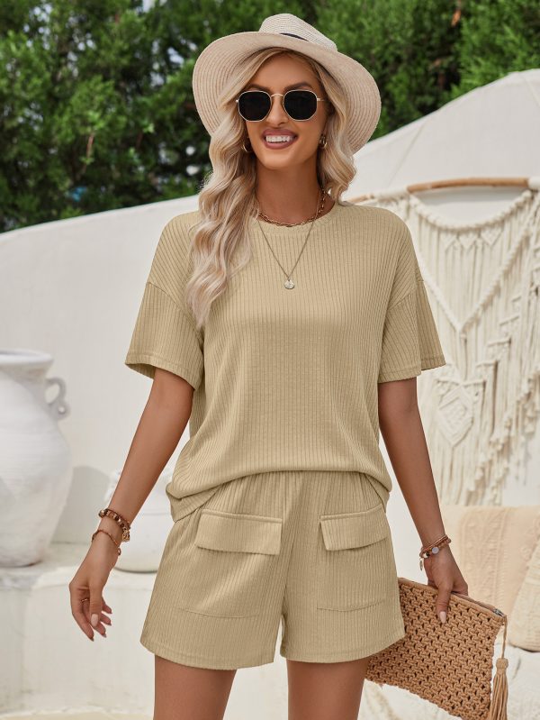 Loose Casual Shorts Set - Summer Women's Clothing - Image 2