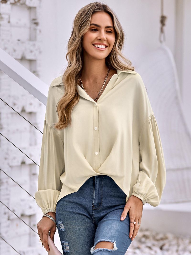Polo Collar Casual Shirt - Classic Style - Image 2