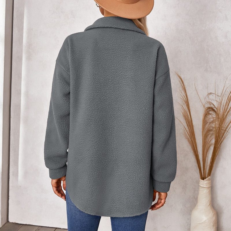 Plush Baggy Coat: Stay Cozy and Stylish - Image 4