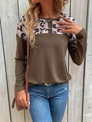 Chic Long Sleeve Patchwork Base Sweater for Women