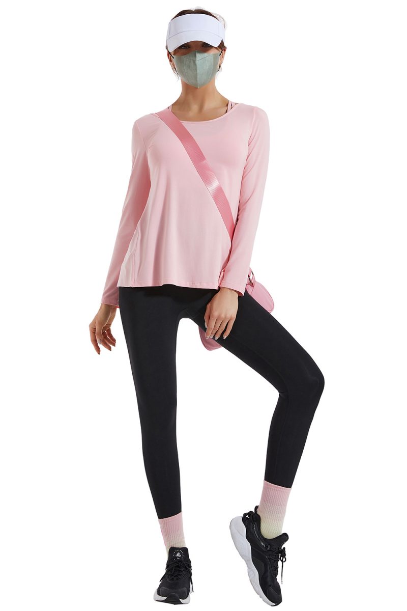 High Waist Yoga Suit: Belly Contracting Tights - Image 7