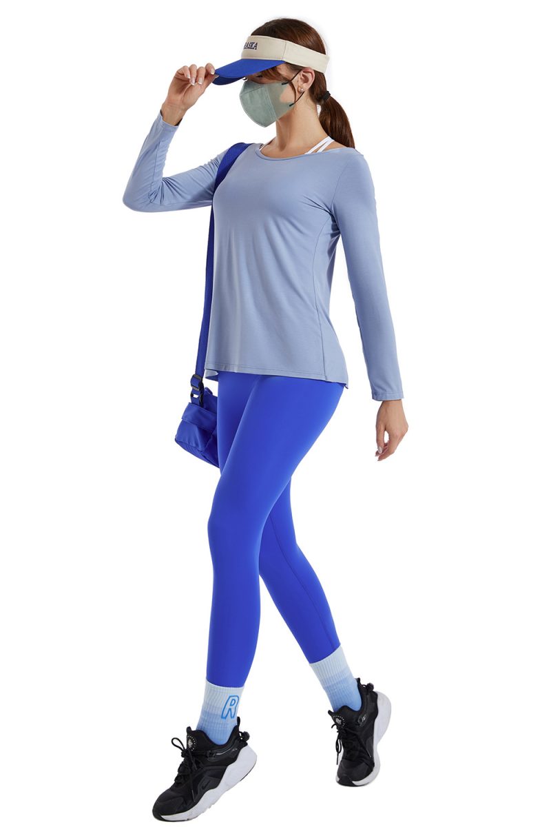High Waist Yoga Suit: Belly Contracting Tights - Image 9