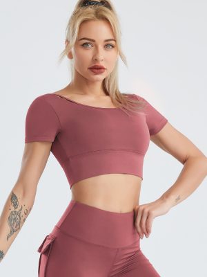 Nude Feel Beauty Back Fitness Top