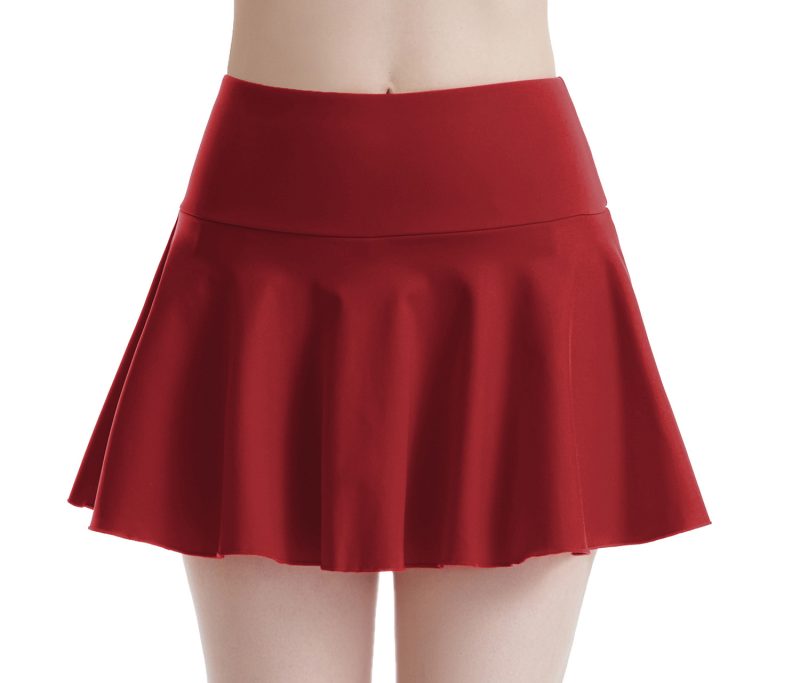 Pocketed Nude Feel Fitness Culottes - Image 9