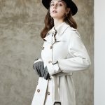 Elegant British Spring Autumn Trench Coat - Image 4