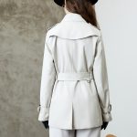 Elegant British Spring Autumn Trench Coat - Image 6
