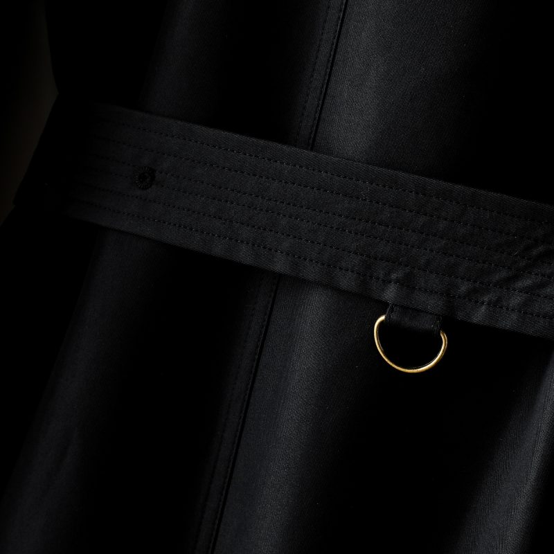 Elegant British Spring Autumn Trench Coat - Image 13