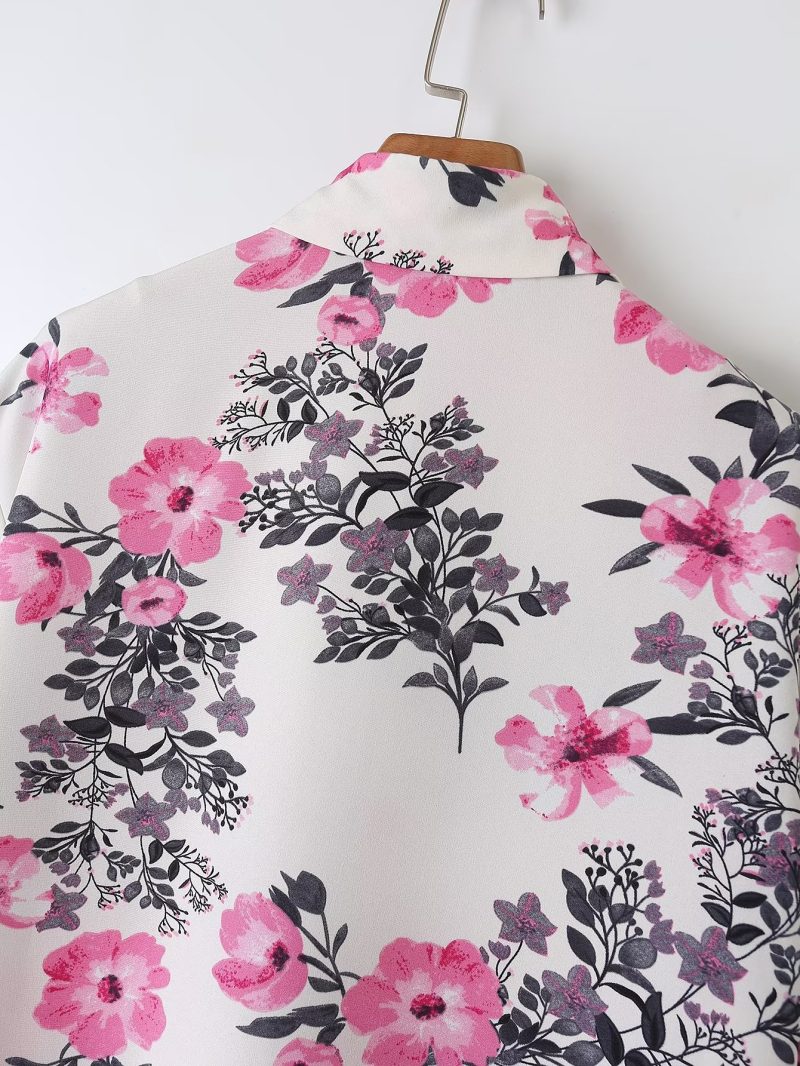 Chic Lace Collar Short Sleeve Shirt: A Summer Wardrobe Essential - Image 7
