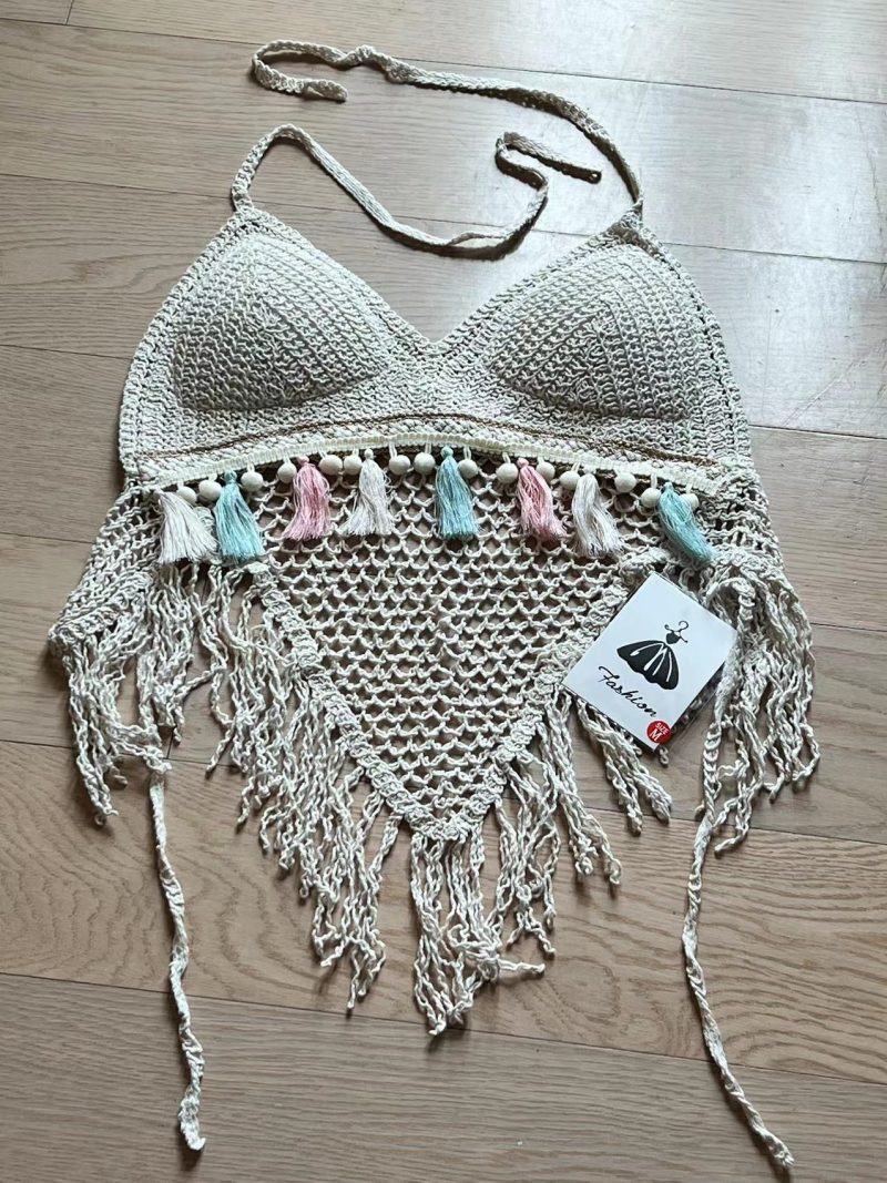 Women's Crocheted Sling Top: Summer Chic - Image 6