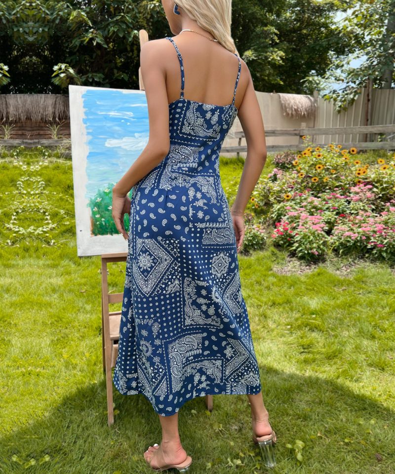 Summer Sweet and Sexy Sleeveless Split Dress for Women - Image 5
