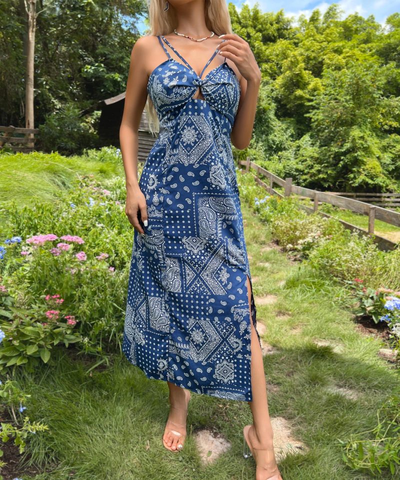 Summer Sweet and Sexy Sleeveless Split Dress for Women - Image 6