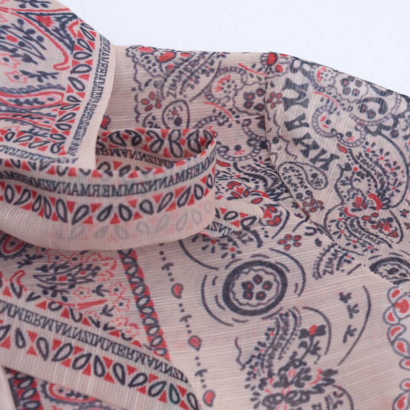 Lace-Up Bow Shirt & Positioning Print Trousers Set - Image 6