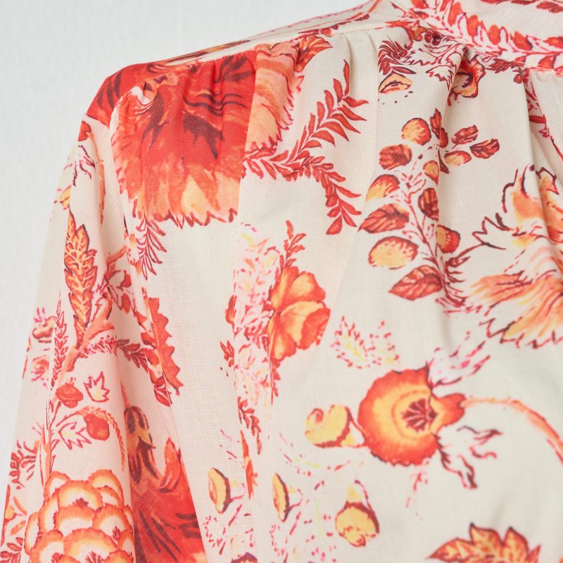 Lace-Up Bow Shirt & Positioning Print Trousers Set - Image 6
