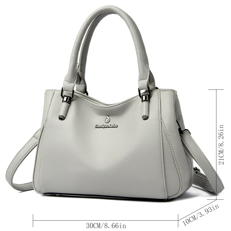 High-Quality 2-Layer Leather Eco Totes Bag - Image 4