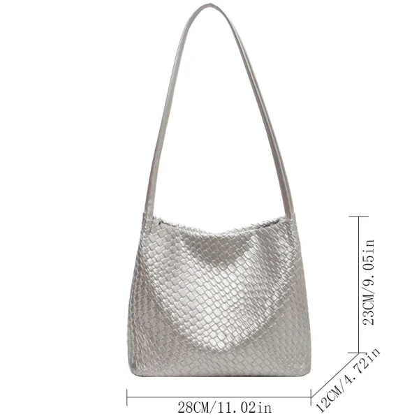 Luxury Designer Chic Eco Tote: Designer Style, Large Capacity - Image 5