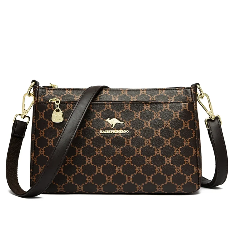 Brand Leather Crossbody - Quality Sac - Image 2
