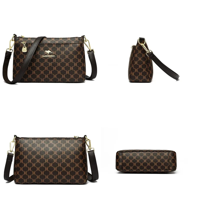 Brand Leather Crossbody - Quality Sac - Image 5