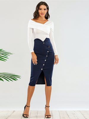 Off-Shoulder Two-Piece Set