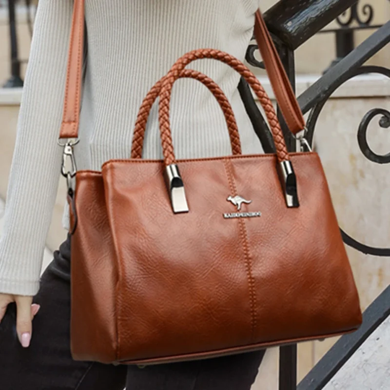 3-Layer Eco Leather Bags: High Quality - Image 2