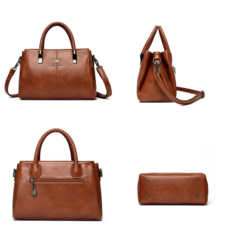3-Layer Eco Leather Bags: High Quality - Image 4