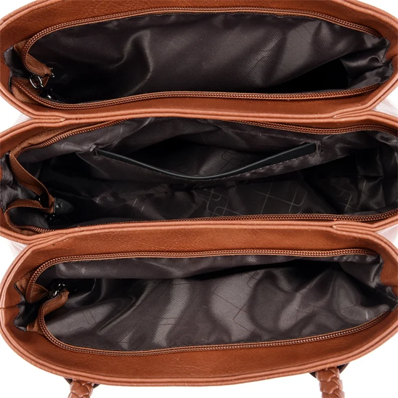 3-Layer Eco Leather Bags: High Quality - Image 5