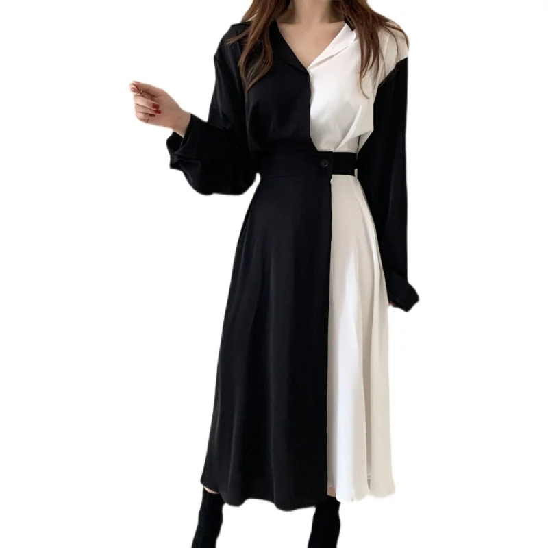 Sustainable Patchwork Shirt Dress - Image 5