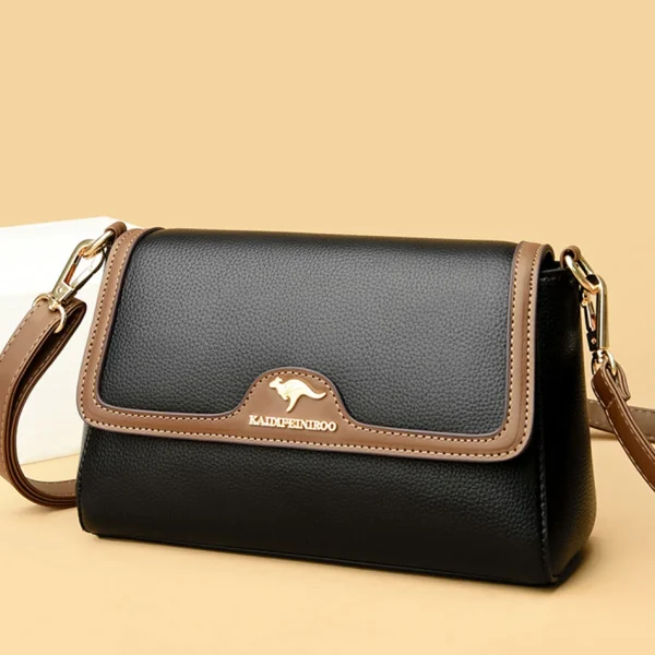 Retro Eco Bags: Women's Leather Crossbody - Image 2