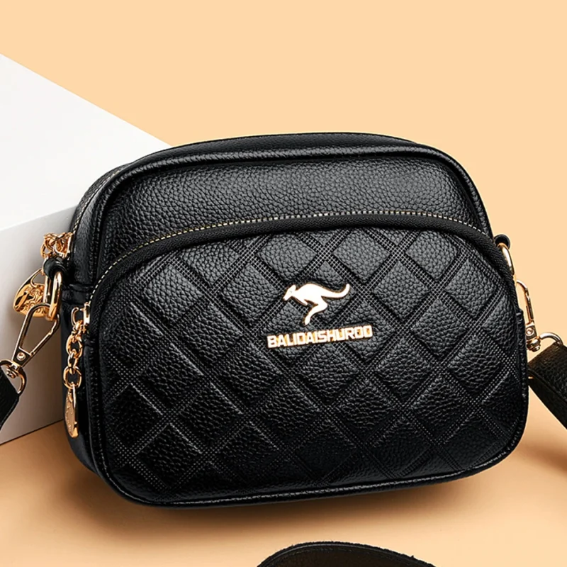 Soft Eco Leather Crossbody Bag: Quality Grace - Image 2