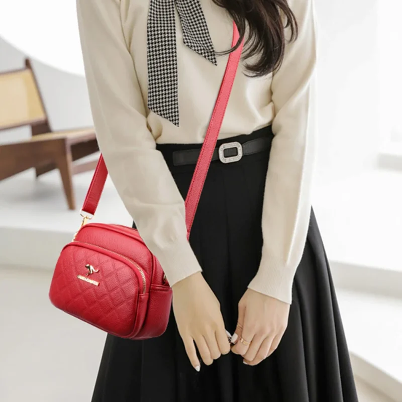 Soft Eco Leather Crossbody Bag: Quality Grace - Image 4