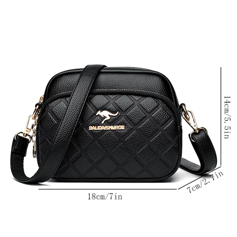 Soft Eco Leather Crossbody Bag: Quality Grace - Image 5