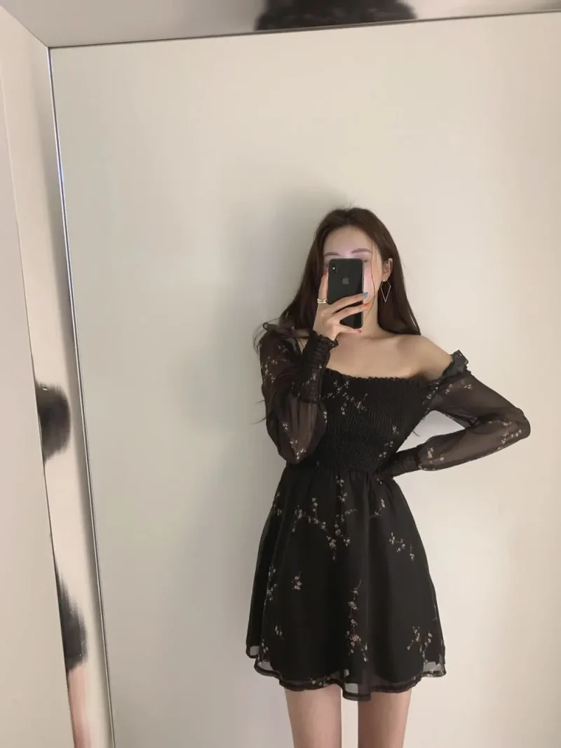 Floral Chiffon Dress, Eco Chic, Sustain Style - Image 7