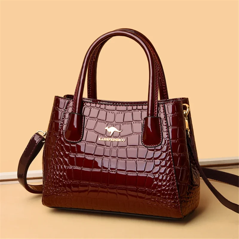 High Quality Designer Croc Eco Bag: Luxe & High capacity - Image 3