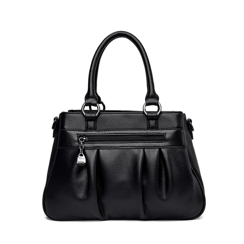 Designer Eco-Leather Handbag: 3-Layer Luxury - Image 8