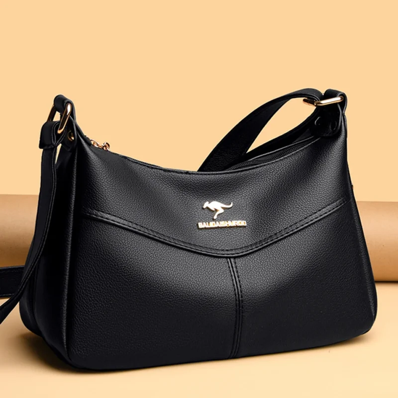 High Quality Eco Leather Women's Messenger Tote bag - Image 2
